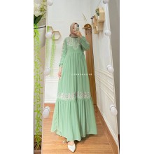Reyna-008 Gamis Cerutty Babydoll Bordir